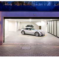 Plateforme tournante de garage pour voiture de 4 à 7 m de diamètre, 360 degrés, plateforme rotative extérieure, présentoir de voiture, plateau tournant automatique