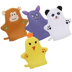 1 pièce Gant de bain exfoliant pour le corps, éliminateur de peaux mortes, brosse de douche, serviette de massage facial et de nettoyage en profondeur, accessoire de bain - Product Image 1