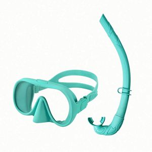 Máscara de Buceo de Silicona Líquida, Plegable, Impermeable, Ajustable, con Marco, 3 Piezas, con Cristal UV, en Oferta - Product Image 5