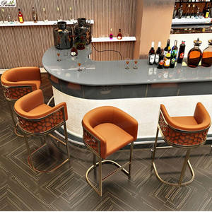 Taburete de Bar Giratorio Moderno, Hidráulico, para Cocina, Altura Ajustable, Sillas de Bar, Sillas de Comedor - Product Image 2