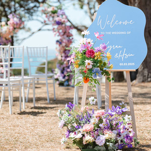 EG-E46-1 Fondo Fotográfico para Fiestas, Organización de Eventos, Arco de Flores para Boda, Flores Artificiales Decorativas - Product Image 1