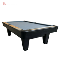 Table de billard professionnelle en bois massif de qualité supérieure, 9 pieds, pour club haut de gamme