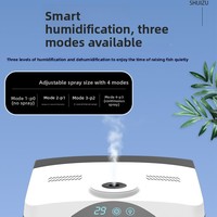 Nouveau style Guangdong – Petits aquariums en verre transfrontaliers, humidificateur économe en énergie, aromathérapie, pour salon et bureau