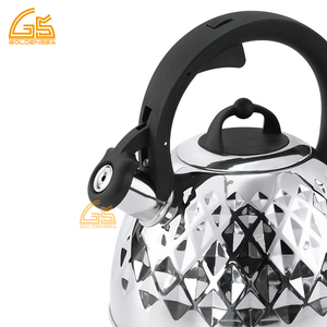 Bouilloire sifflante en acier inoxydable 3l pour cuisinière, théières pour faire bouillir de l'eau, induction - Product Image 2