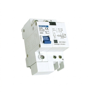 เบรคเกอร์วงจร rccb/rcbo <span class=keywords><strong>DZ47LE</strong></span> ไฟฟ้าที่มีความสามารถในการทำลาย4.5kA และโค้งงอบีซีดี - Product Image 1