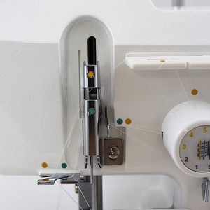 Máquina de Coser Overlock Computarizada Industrial de Cama Plana Jukis MO644D con Motor, Nueva, de Alta Velocidad y Fácil de Operar - Product Image 2