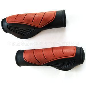 Poignées de guidon de vélo en caoutchouc 120mm antidérapantes pour vélos de montagne - Product Image 4