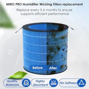 MIRO PRO เครื่องทำความชื้นพร้อมไส้กรองแบบ Wicking ใช้ได้กับเครื่องฟอกอากาศและเครื่องทำความชื้น 2-in-1 รุ่น Afloia MIRO PRO และ Kilo PRO - Product Image 2