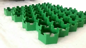 Dalles de gazon en grille HDPE à surface plate, style industriel moderne, pour <span class=keywords><strong>jardin</strong></span>, pente, vallon, parc, parking, allée extérieure - Product Image 6