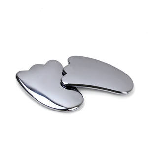 El más nuevo Polysilicon Terahertz Gua Sha Board Meridian Trimmer Scraping <span class=keywords><strong>Body</strong></span> Masajeador Metal pulido para productos de masaje efectivos - Product Image 4