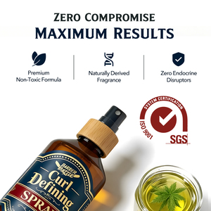 สเปรย์โลชั่นจัดแต่งทรง<span class=keywords><strong>ผม</strong></span>สำหรับผู้ชาย ยี่ห้อ BARBERBATTLE OEM ODM Cpnp Msds ช่วยล็อคทรงผม บำรุงผมให้ชุ่มชื้น ติดทนนาน 20 ปี รับผลิตแบรนด์ส่วนตัว - Product Image 3