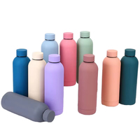 AI-MICH bouteille d'eau isolée à double paroi en acier inoxydable 500ml avec logo personnalisable