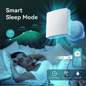 Système de ventilation à récupération de chaleur pour l'air ambiant avec une efficacité de 97%, ERV <span class=keywords><strong>mural</strong></span> pour usage domestique - Product Image 4