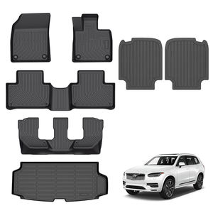 Tapis de sol de voiture 3D 5D TPE personnalisés toutes saisons, tapis de sol pour <span class=keywords><strong>Volvo</strong></span> XC90 2016-2024 RHD - Product Image 1