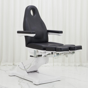 Table de massage électrique réglable pour salon de beauté, chaise de spa en éponge pour soins du visage, idéale pour usage domestique ou professionnel - Product Image 2