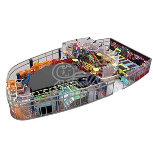 Fournisseur en gros d'équipements de terrain de jeux intérieur durables et personnalisés pour adultes et enfants, parc de trampolines - Product Image 2