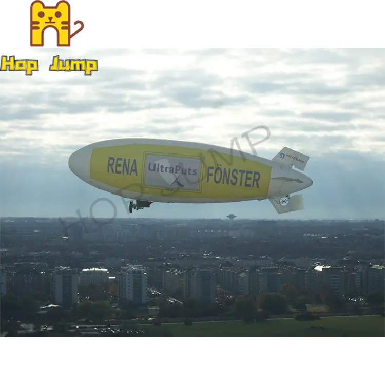 Ballon d'hélium gonflable télécommandé, dirigeable RC Zeppelin, dirigeable publicitaire télécommandé