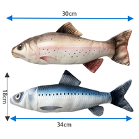 Mainan Ikan Buatan untuk Kucing, Mainan Interaktif Kertas Berbunyi, Produsen Grosir Seperti Ikan Asli, Non-listrik