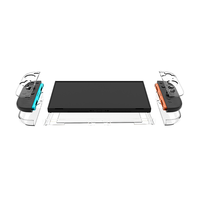 Crystal Clear Transparent Hard Protective Case Cover Shell for Nintendo Switch 2 Model 2025 NS2 Console