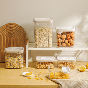 Food Grade Baby Formula <b>Container</b> <b>Large</b> Square Airtight Moisture Proof With Spoon For Refrigerator <b>Storage</b> - Product Image 1