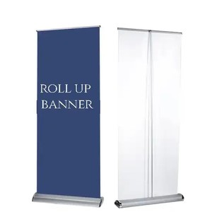 Oferta Especial: Banner Publicitario con Gráficos Personalizados, Base Ancha de Aluminio, Retráctil, Enrollable, Portátil, para Uso en Exteriores - Product Image 1