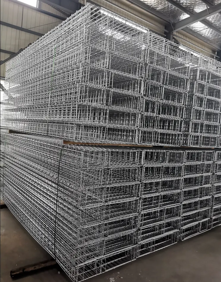 Zinc plated or hot dip galvanised wire mesh cable tray prices