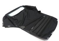 Parte superior Convertible con ventana de vidrio calefactable, alta calidad, color negro, para m-i-n-i c-o-o-p-e-r, 2003-2008 MC330-B-STF