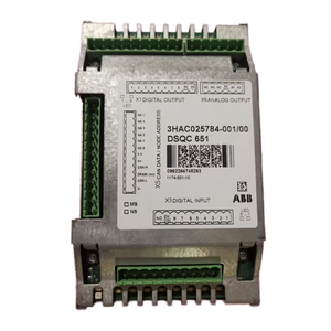 Accessoires pour robot industriel A-B-B 3HAC025784-001, unité d'entrée/sortie DSQC651 avec moteur - Product Image 4