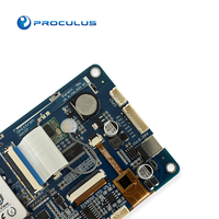 Procilus Panel sentuh 5.0 inci Android OS, layar sentuh kapasitif layar sentuh IPS TFT LCD modul LCD WIFI dengan