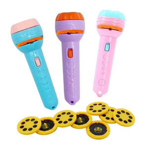 Luckykoo - Juguete Educativo de Proyección Eléctrica de Plástico, Linterna de Juguete, Divertido y Atractivo, para Niños - Product Image 1