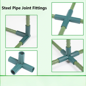 wholesale Easy <b>Connect</b> Steel 3 Way/<b>4</b> Way/5 Way Joints for DIY Home <b>Garden</b> USA Warehouse - Product Image 5