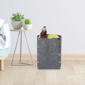 Ménage grand pliable feutre cadeau panier de rangement organisateur pliable panier à linge - Product Image 3