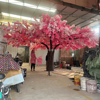 Arbres artificiels de cerisier Sakura roses et blancs F232, grands et imposants, pour la décoration intérieure et extérieure, parfaits pour les mariages.