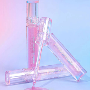 MLM customizable 6 Shades Sparkling Water <b>Lip</b> Glaze Hydrating Plump <b>Lips</b> High Gloss Vegan Cruelty-free Long Lasting <b>Lip</b> Gloss - Product Image 1