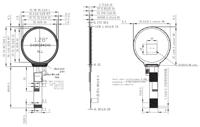 Écran IPS 1,3 pouce, écran LCD circulaire 240x240, écran rond avec interface SPI, circuit intégré de pilote GC9A01, écran tactile capacitif