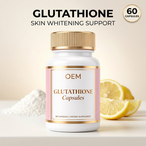 Capsules de glutathion OEM, 60 capsules, complément blanchissant pour la peau, complément à base de plantes, fabrication en marque privée - Product Image 1