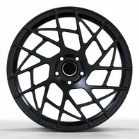 Jantes en alliage d'aluminium forgé sur mesure HZH 20x9 et 20x10, finition satinée noire, 1 pièce, 5x112 pour BMW G20