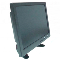 DC12 Monitor Wall Mount Desktop TFT LCD Monitor 10.1 inci CCTV Monitor dengan BNC AV VGA HD1080P USB Port Monitor komputer