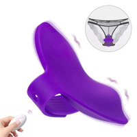 Fern gesteuerter wasserdichter wiederauf ladbarer USB-Vibrator mit mehreren Vibrations modi Tragbarer Slip-Vibrator für den Außenbereich