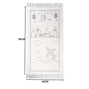 <span class=keywords><strong>Tapis</strong></span> de prière <span class=keywords><strong>interactif</strong></span> pour enfants musulmans 2026, <span class=keywords><strong>tapis</strong></span> de prière islamique de qualité supérieure, ensemble cadeau pour enfants avec stylo à colorier - Product Image 6