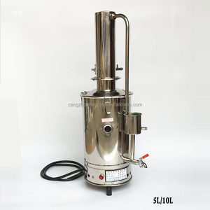 Distillateur d'<span class=keywords><strong>eau</strong></span> électrique automatique en acier inoxydable 5L 10L pour élevages avicoles et laboratoires - Product Image 5