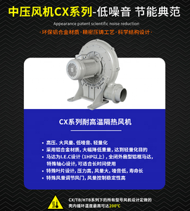 Hot Sale durchlässiger Mitteldruck-Radial gebläse mit Edelstahl filter, Luftzufuhr-Stauben tfernungs gebläse - Product Image 5