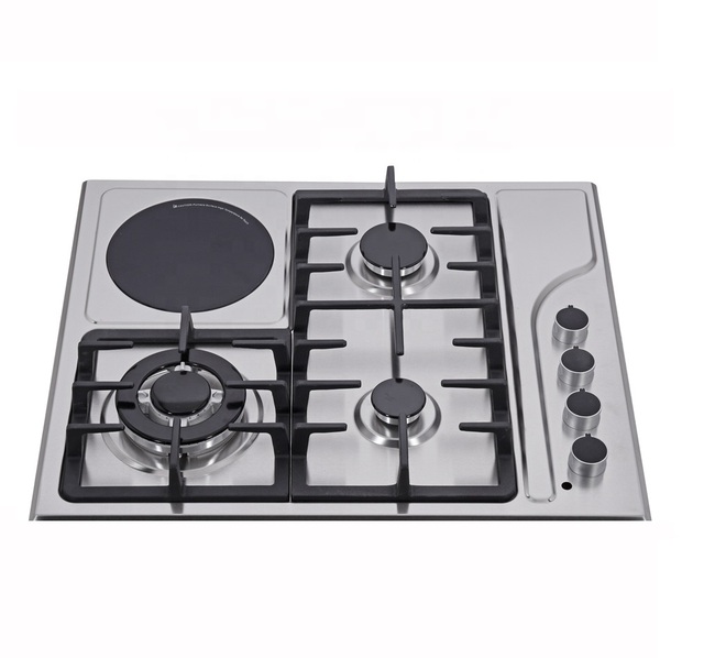 60cm Stainless Steel Gas and Electric Combined Cooker