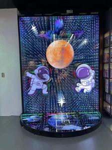 ราคาโรงงานป้ายผนัง 3D Led ป้ายนีออนกระจกอินฟินิตี้กล่องกระจกอินฟินิตี้สําหรับ <span class=keywords><strong>Shop</strong></span> Bar ตกแต่งธุรกิจ - Product Image 2