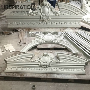 INSpiration GFRC factory professional produce ornamento decorativo architettonico esterno e pediment greco classico - Product Image 1
