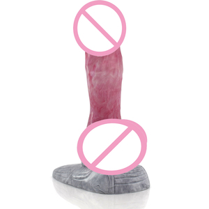 Nuevo Dildo Grande <span class=keywords><strong>de</strong></span> Silicona Impermeable con Forma <span class=keywords><strong>de</strong></span> Pene <span class=keywords><strong>de</strong></span> Perro Policía, Colorido, para Masturbación Femenina, Sensación Realista - Product Image 3