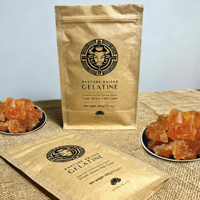 Sacs refermables à fond plat en papier kraft 500g avec impression personnalisée pour l'emballage de poudres alimentaires, d'épices et de denrées sèches