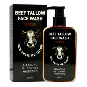 <span class=keywords><strong>Nettoyant</strong></span> <span class=keywords><strong>Visage</strong></span> au Suif de Bœuf pour Hommes Marque Blanche – Nettoyage Profond, Équilibre Sébum, Hydratant, Élimination Douce des Impuretés, Logo Personnalisé, Faible MOQ 100 - Product Image 6