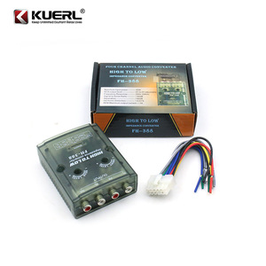 ตัวแปลงอิมพีแดนซ์สูงถึงต่ำ kuerl FH-388สัญญาณเสียง RCA อะแดปเตอร์สเตอริโอรถยนต์115x95x32mm - Product Image 2