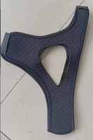 Sangle de soutien réglable pour le menton, anti-ronflement, auto-adhésive, triangulaire, avec fermeture auto-agrippante